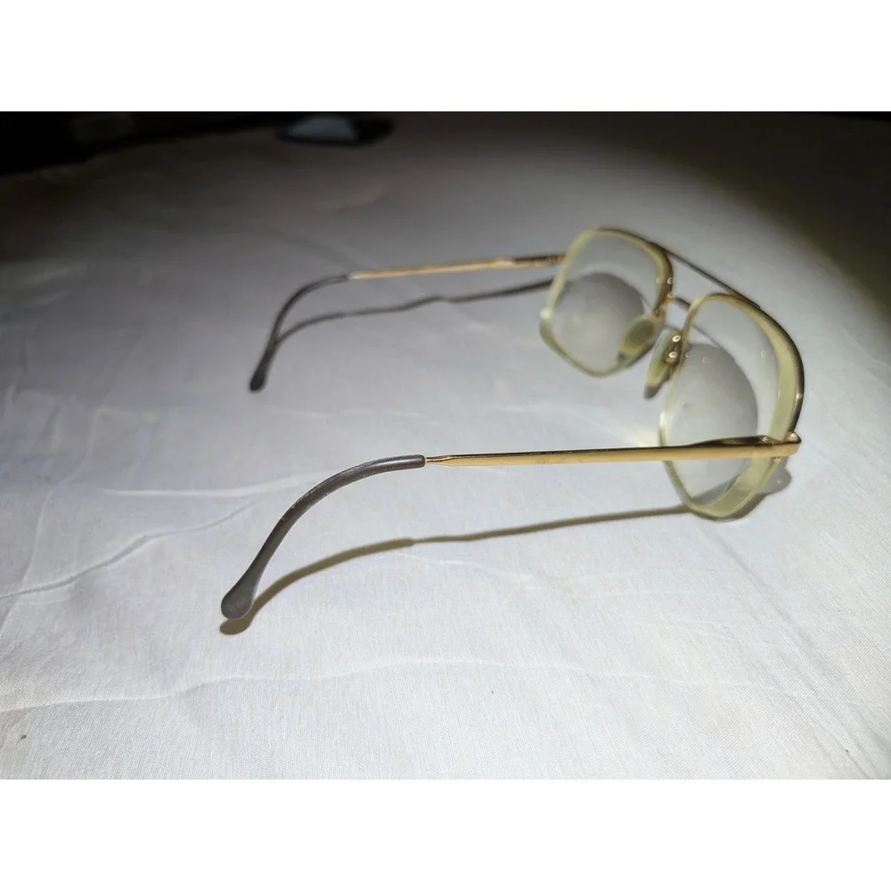 Mirari for Luxottica 5502 4001 Eyeglasses Frame Italy 60-18 145mm Half Rimless